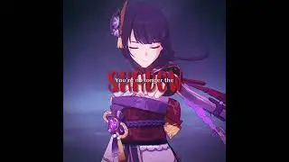 Genshin Impact || Raiden Ei edit || Secret Garden