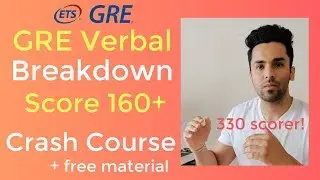 GRE Crash Course | Verbal Reasoning | Breakdown + Strategies