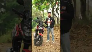 These are the highlighted features of the Honda NX 200! Watch our full review on YouTube.