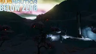 Subnautica Below Zero Aurora Borealis with Music Track Frozen River - A Cold Wet Planet
