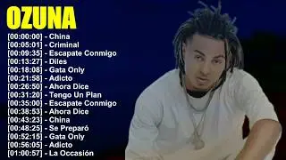 Ozuna Grandes Éxitos Playlist 2025 Música Urbana Completa