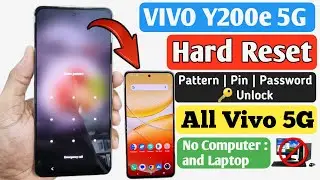 Vivo Y200e 5G Hard Reset | Vivo 5G Factory Reset | Vivo Mobile Ka Lock Kaise Tode | Without PC