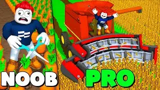 NOOB BAUER gegen PRO BAUER! Roblox