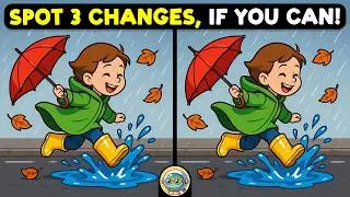 🐢🧩 Find 3 Differences | Your Daily Brain Workout 🧩🐢 | Quizonaut Turtle