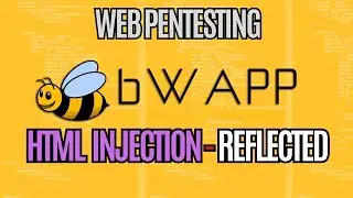 bWAPP HTML Injection - Reflected (Current URL) 🚨💻