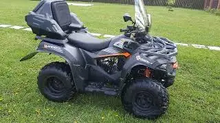 Кратко о квадроцикле Loncin Overland 200...