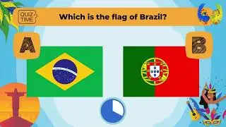Flag Quiz Challenge: Can You Guess the Correct Flags? 🚩🌍 #FlagQuiz #GuessTheFlag #TriviaTime