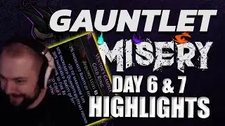MF DEPRESSION AND INSANE CRAFTING - 3.23 Affliction Misery Gauntlet Highlights