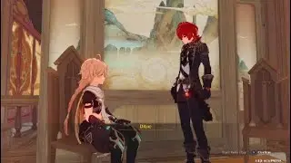 Genshin Impact: Diluc's Special Teapot Interactions + Diluc's Furnishing Set Interactions