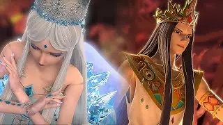 По тёмному пути иду... По белому тебя люблю... Ледяная Принцесса vs Повелитель Огня *amv *клип
