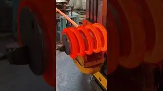 Make in China Process of making springs for large trucks  #process #machine #springs #factory