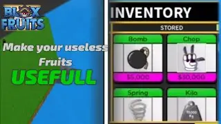 Make ur useless fruits into very usefull Bloxfruit(Roblox)