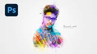 Watercolor & Pencil Effect Photoshop Tutorial | Photo Manipulation Tutorials