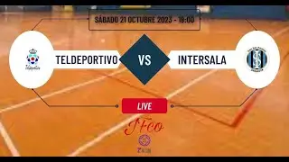 🟣Directo| Teldeportivo 🆚 Intersala 🏆2 Ref Futsal Femenina ℹ️Jornada 5