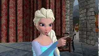 Elsa as Cercei Lannister Acting animation - Maya 2019