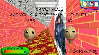 beating a demonic baldi's basics mod... (OSAKA'S BASICS IN AZUMANGA-ING THE DAIOH!)