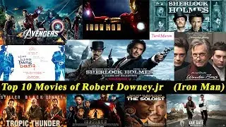 TOP 10 ROBERT DOWNEY.JR  (IRON MAN)  MOVIES | TAMIL MARAM