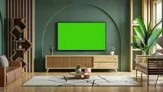 Green Screen TV Free Use || Green Screen TV Stock Video