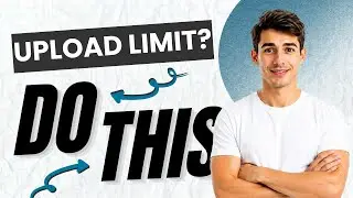 How to increase upload file size in All in One WP Migration WordPress (Easiest Way)(2026 Guide)