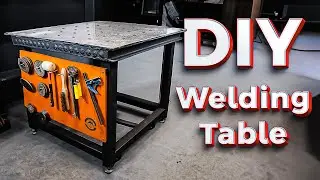How I Turned a 50 Y.O Rusty Metal Sheet into a Welding Table