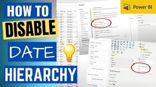 How To - Disable Date Hierarchy in Power BI