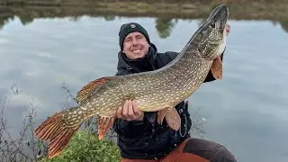 The Queen of the pit mine Lake -  Giant Pike 12kg+