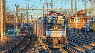 Day 1: Amazing NJT & Amtrak Train Action @ Princeton Junction!! (2/22/25)