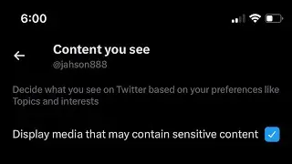 HOW TO SEE SENSITIVE CONTENT ON TWITTER IPHONE 2023