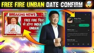 FREE FIRE वापस आ गया PLAY STORE 🤭 FREE FIRE RETURN IN INDIA | FREE FIRE RETURN PLAY STORE | FF UNBAN