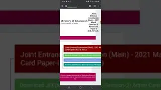 jee main march admit card!! released jee main admit card!! 