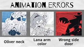 All animation errors in FPE