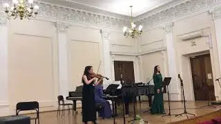 Ирина Хабирова. Романс для голоса, скрипки и фортепиано