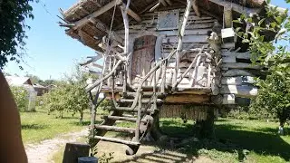 ДЕРЕВНЯ РУСИНОВО, КРАСНОСЕЛЬСКИЙ РАЙОН, МУЗЕЙ ЧАЯ И БАБЫ ЯГИ,КОСТРОМА,