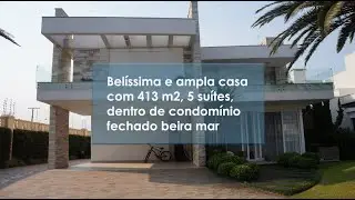 Casa 5 suítes em condomínio fechado beira mar Xangri-Lá - RS