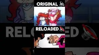 FNF Baddies BF Dying Original VS Reloaded Animation Comparison!