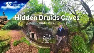 Peak District Walks: Rowtor Rocks | Hidden Druids Caves |  Birchover's Secrets | Solo Hiking