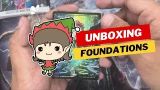 FDN CBB #3: Elvish Waifu Trio! MTG Magic the Gathering Foundations Collector Booster Box Unboxing