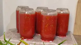 Kışa Hazırlık! En Kolay ve Bozulmayan Kışlık Menemen Tarifi 🍅🫑