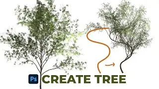 Create Tree by Only Photoshop (Tạo cây với Photoshop)
