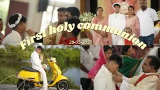 Jude’s First holy communion 🕊️|28.05.2023 | Anna K Shine