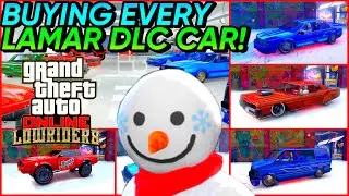 BUYING EVERY SINGLE LOWRIDER FROM LAMARS DLC.. | GTA 5 Online (ON THE GRIND #2)