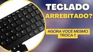 como trocar teclado de Lenovo ideapad