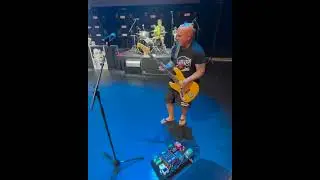 flavio cianciarulo en Miami , probando sonido. spades-44 #bass #bassist