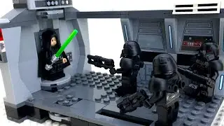 Dark Trooper Attack - Star Wars LEGO Stop Motion Review 75324