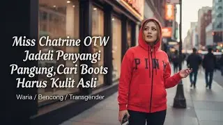 Miss Chatrine OTW Becomes a Stage Singer, Looking for Boots Must Be Genuine Leather - Waria