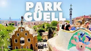 Park Güell Summer Walk (Barcelona, Spain) [4K, 60fps]