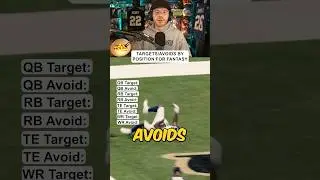 Players to Target and Avoid by Position in 2024 Fantasy Football Drafts
