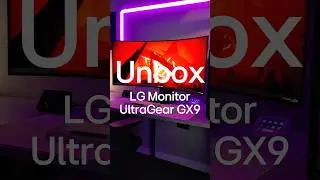 LG Monitor | Official Unboxing Monitor LG UltraGear GX9