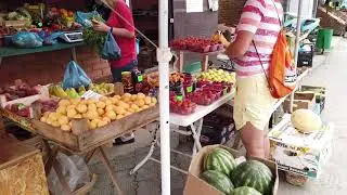Рынок и цены Николаевка Крым июнь 2021 📉💰🐟🐡🍤🍏🍐