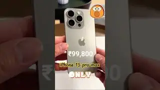 Cheapest iPhone 15 pro Max 😱. #iphone #apple #youtubeshorts  #shorts #viral #trending